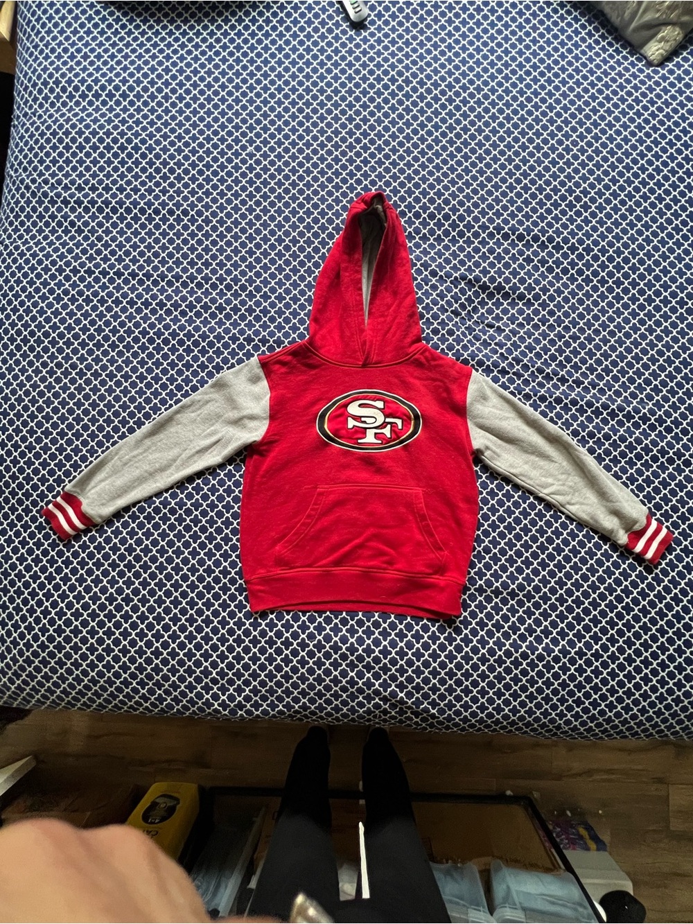 Kids Red Hoodie Sweatshirt